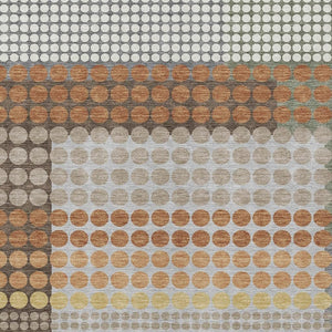 Geometric Polyester Area Rug Washable Stain Resistant Bold Modern Indoor Outdoor Patio Decor