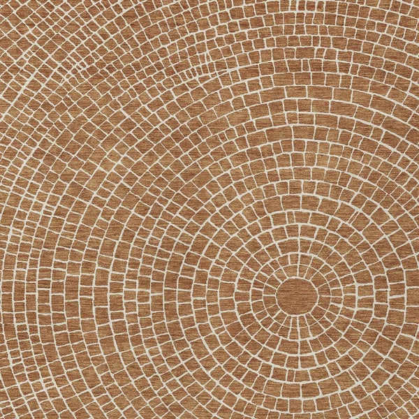 Geometric Polyester Area Rug Washable Stain Resistant Indoor Outdoor Patio Living Room Use