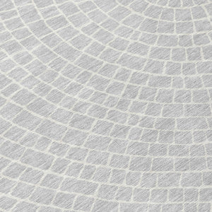 Geometric Polyester Area Rug Washable Stain Resistant for Indoor Outdoor Patio Living Room