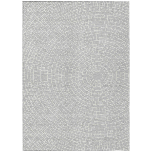 Geometric Polyester Area Rug Washable Stain Resistant for Indoor Outdoor Patio Living Room