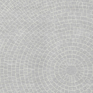 HomeRoots Geometric Polyester Area Rug Washable Stain Resistant for Indoor Outdoor Patio Living Room 8' x 10' 725540