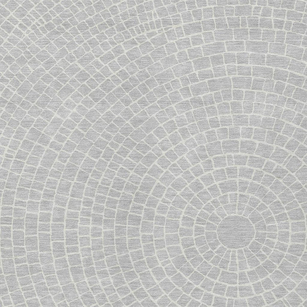 HomeRoots Geometric Polyester Area Rug Washable Stain Resistant for Indoor Outdoor Patio Living Room 8' x 10' 725540