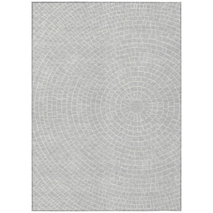 Geometric Polyester Area Rug Washable Stain Resistant for Indoor Outdoor Patio Living Room