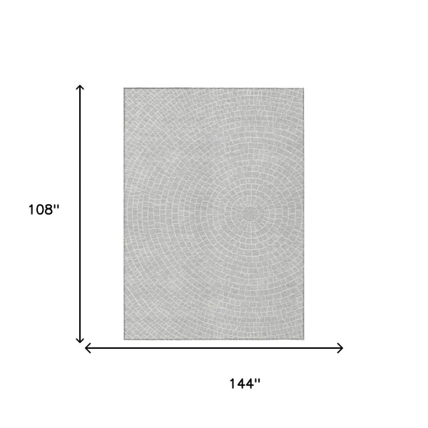 Geometric Polyester Area Rug Washable Stain Resistant for Indoor Outdoor Patio Living Room