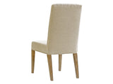 Lexington Metro Dining Chair – Contemporary Elegance With Soft Linen Upholstery And Hand-forged Metal Design Shadow Mist  725-880-01