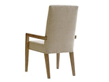 Lexington Metro Dining Chair – Contemporary Elegance With Soft Linen Upholstery And Hand-forged Metal Design Shadow Mist  725-881-01