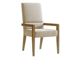 Lexington Metro Dining Chair – Contemporary Elegance With Soft Linen Upholstery And Hand-forged Metal Design Shadow Mist  725-881-01