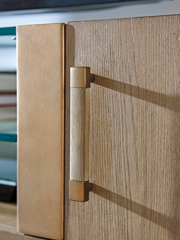 Lexington Turnberry Media Console: Sophisticated Casual Design With Ample Storage And Urban Edge Appeal Shadow Mist  725-907