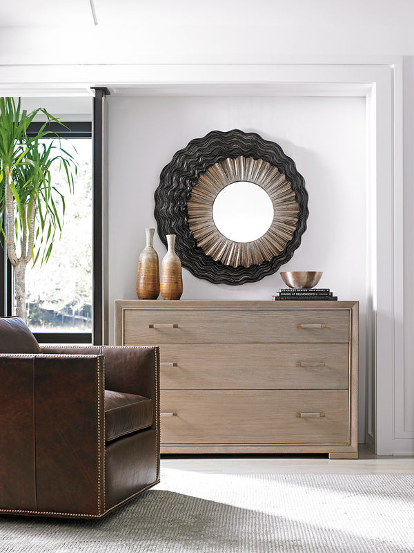 Lexington Barwick Hall Chest - Contemporary Storage Solution With Sophisticated Style And Urban Elegance Shadow Mist  725-973