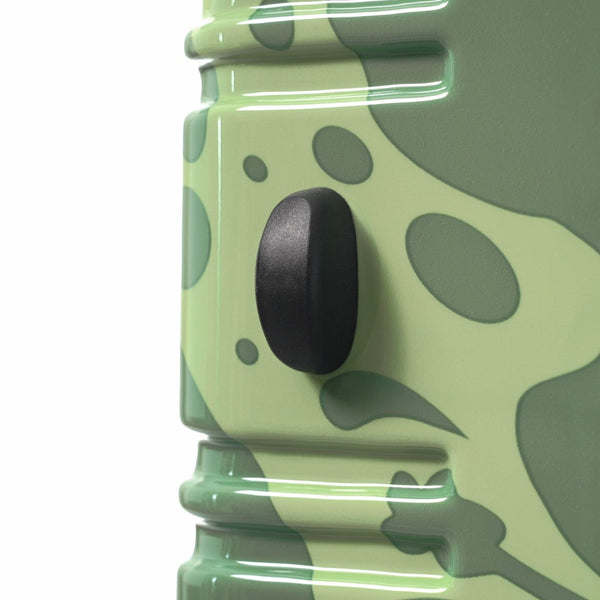English Elm Hardshell Polycarbonate Luggage Set Three Piece Tsa Lock Spinner Travel Suitcases Green N732P306618F