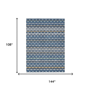 Damask Washable Polyester Area Rug for Indoor Outdoor Patio Living Room High Traffic Use