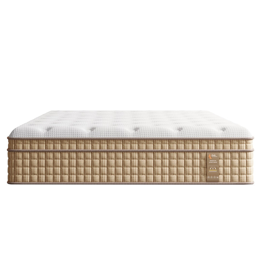 English Elm 12 Inch King Hybrid Mattress Gel Foam Pocket Springs Medium Firm Cooling Sleep B2716P242968