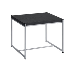 English Elm Nilda Two-tone Oak Coffee Table with Walnut Top and Dual Open Storage Shelves B2749P413288