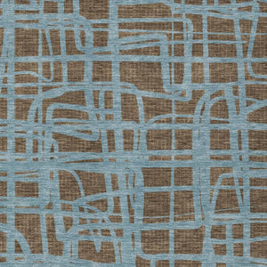 Abstract Washable Polyester Area Rug for Indoor Outdoor Living Spaces Patios and Entryways