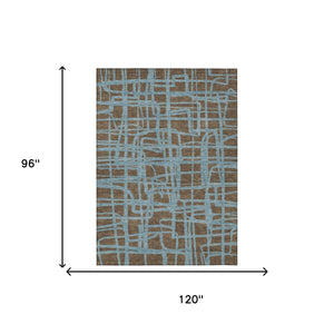 Abstract Washable Polyester Area Rug for Indoor Outdoor Living Spaces Patios and Entryways