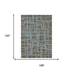 Abstract Washable Polyester Area Rug for Indoor Outdoor Living Spaces Patios and Entryways