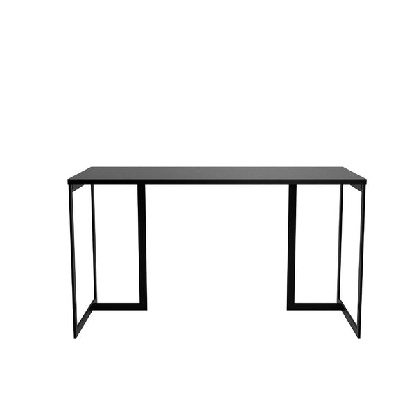 Lexington 53.15 Desk in Black 72752 Manhattan Comfort