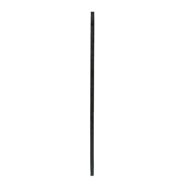 64 Inch Solid Wood Leaning Floor Mirror with Full Length Framed Black Finish