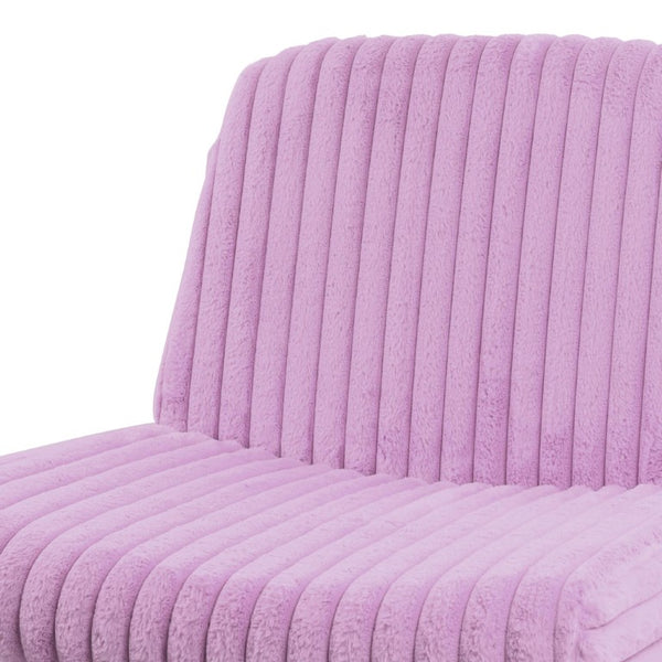 Faux Fur Swivel Gaming Chair with Adjustable Height Rolling Base for Modern Setups