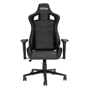 Black Ergonomic Swivel Office Gaming Chair with Rolling Casters and Height Adjustment
