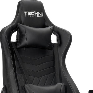 Black Ergonomic Swivel Office Gaming Chair with Rolling Casters and Height Adjustment