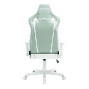 Mint Swivel Rolling Chair with Adjustable Height for Modern Gaming Setups