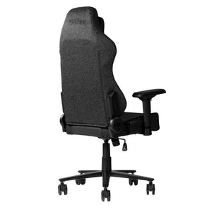 Black Ergonomic Swivel Gaming Chair with Adjustable Height and Rolling Casters