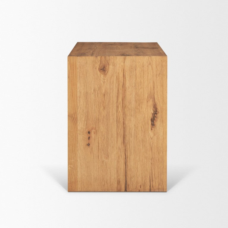 HomeRoots 19 Inch Solid Wood Three Drawer Accent Cabinet for Entryway or Living Room Storage 727718
