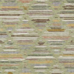Southwestern Geometric Washable Polyester Area Rug for Indoor Outdoor Boho Patio Living Spaces