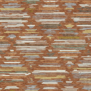 Southwestern Geometric Polyester Area Rug Washable Indoor Outdoor Patio and Entryway