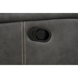 English Elm Forrest Grey Motion Reclining Loveseat With Console – Stylish Comfort, Storage & Modern Elegance B062P354054