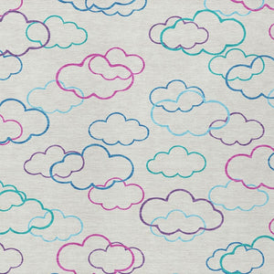 Abstract Washable Polyester Area Rug for Indoor Outdoor Patios and Living Room Use