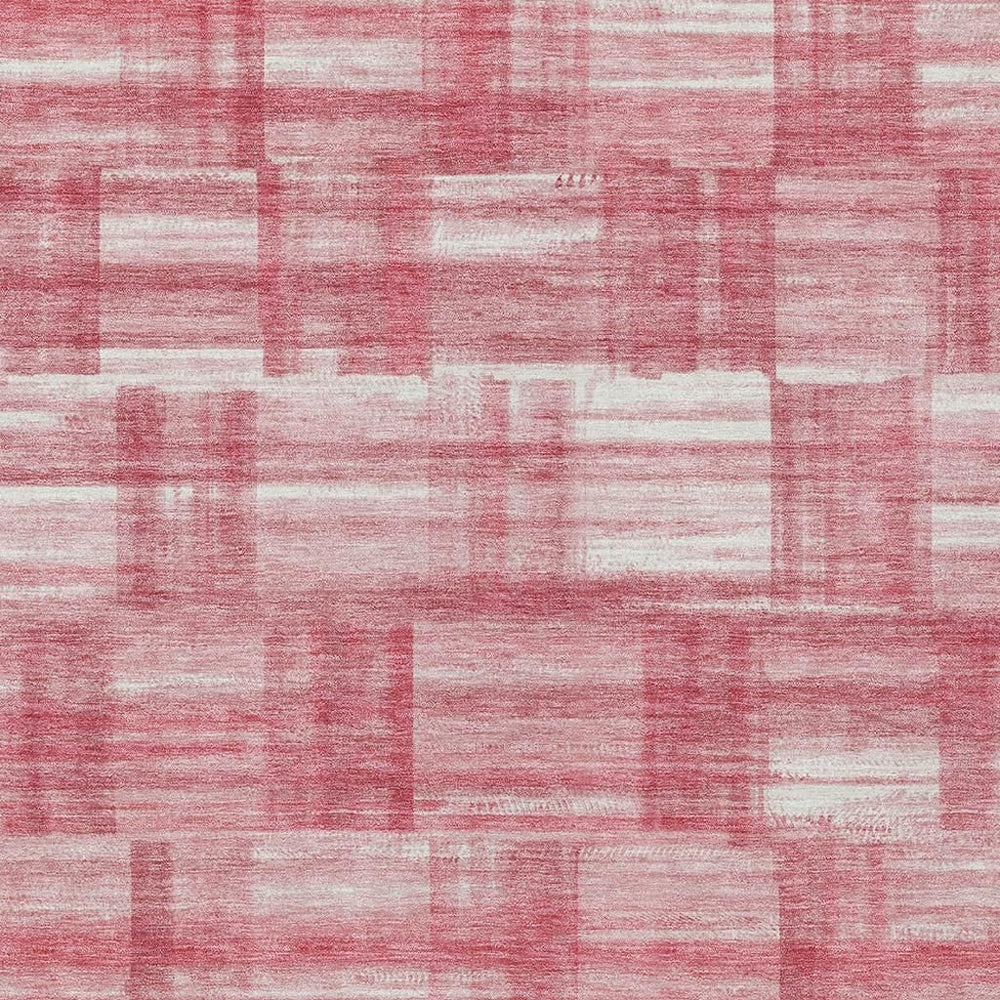 HomeRoots Striped Polyester Area Rug Washable Indoor Outdoor Low Pile for Patios and Living Rooms 10' x 14' 728599