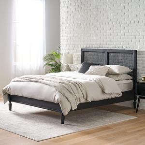 Christopher Knight Home® - Noble House - - Queen Bed - Acacia Wood And Rattan