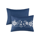 Intelligent Design Stella Modern/Contemporary Celestial Comforter Set ID10-2125 Navy