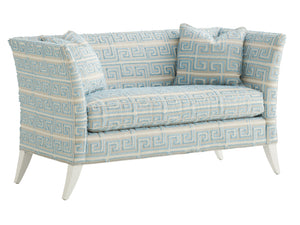 Lexington Hampstead Settee - Modern Traditional Design With Ultra Down Cushion And Vibrant Luxe Color Palette   7291-23aa-40
