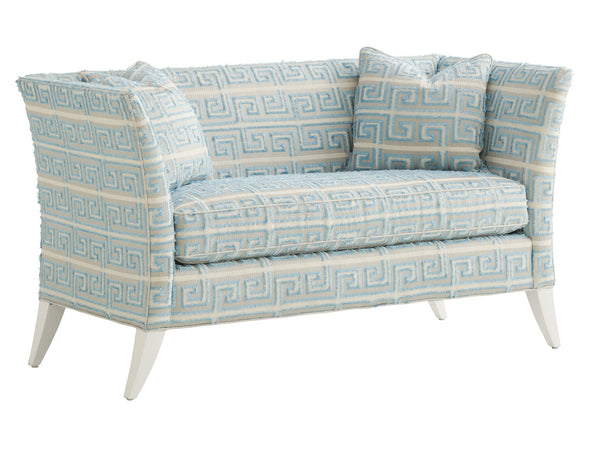 Lexington Hampstead Settee - Modern Traditional Design With Ultra Down Cushion And Vibrant Luxe Color Palette   7291-23aa-40
