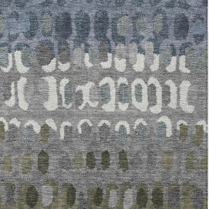 Geometric Polyester Area Rug Washable Stain Resistant for Indoor Outdoor Patio Living Spaces