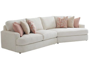 Lexington Tommy Bahama Home Lansing Sectional Sofa: Elevate Your Living Space With Luxurious, Contemporary Palm Desert Style   7295-50s-41