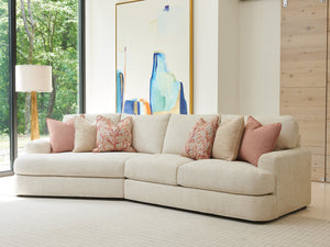 Lexington Tommy Bahama Home Lansing Sectional Sofa: Elevate Your Living Space With Luxurious, Contemporary Palm Desert Style   7295-50s-42