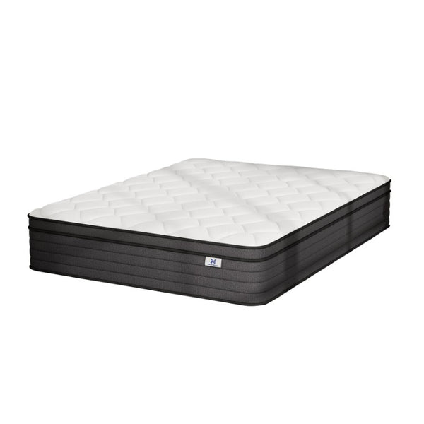 12 Inch King Size Hybrid Mattress with Foam Comfort Layers for Restful Sleep