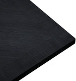 Belinda Dining Table 729Black-T Meridian Furniture