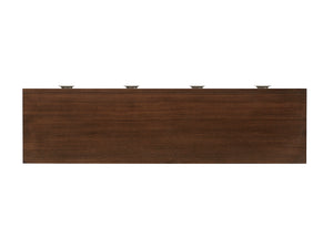 Lexington Glenroy Sideboard - Classic Contemporary Design With Faux Shagreen Doors And Brushed Stainless Base Farrington  729-869c