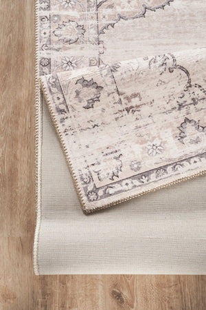 English Elm Majestic Medallion Area Rug Polyester Pile Traditional Living Room Floor Accent B186P428868