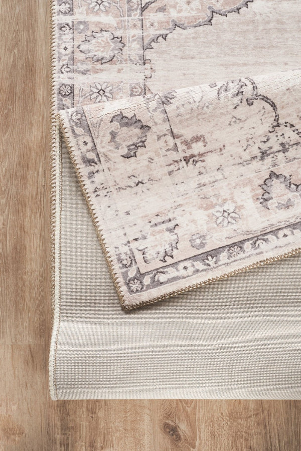 English Elm Majestic Medallion Area Rug Polyester Pile Traditional Living Room Floor Accent B186P428868