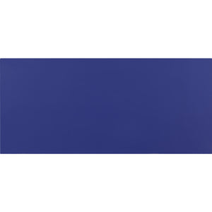 English Elm Rectangular Twilight Blue Writing Desk with Hidden Drawer, Poplar & MDF, X-Base Support, Modern Charm B016P322885