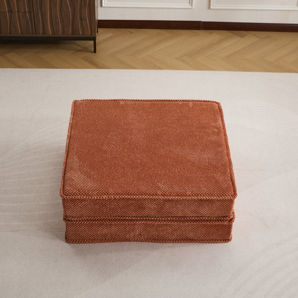 English Elm Compression Modular Sofa Bed - Convertible Mah-Jong Style, Soft Fleece, Memory Foam, No Assembly! W3723P377146