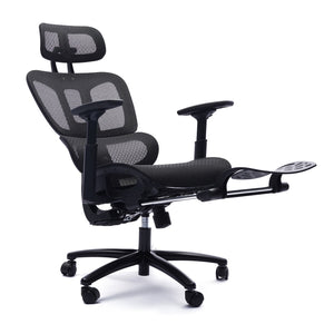 English Elm Adjustable Bonded Leather Office Chair with Butterfly Mechanism, 360° Swivel, Padded Headrest & Flip-Up Arms for Ergonomic Comfort and Productivity Black 26 L x 25 W x 15 H B2741P281456