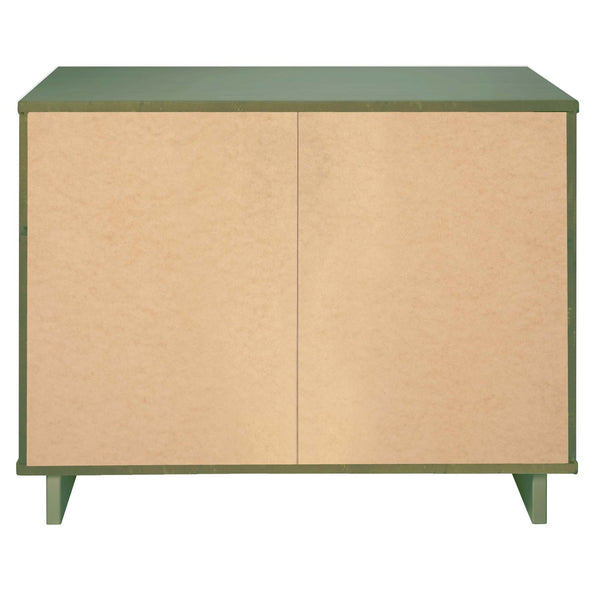 English Elm Granville Sage Green 38" Dresser - Chic 3-Drawer Storage With Gold Accents & Modern Elegance B365S00076