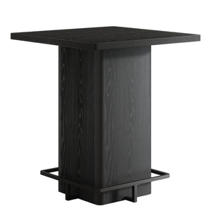 English Elm Stylish Round Coffee Table with Engineered Wood Top and Open Metal Base for Living Rooms T3971P456966